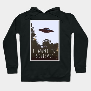 I Want To Believe Hoodie